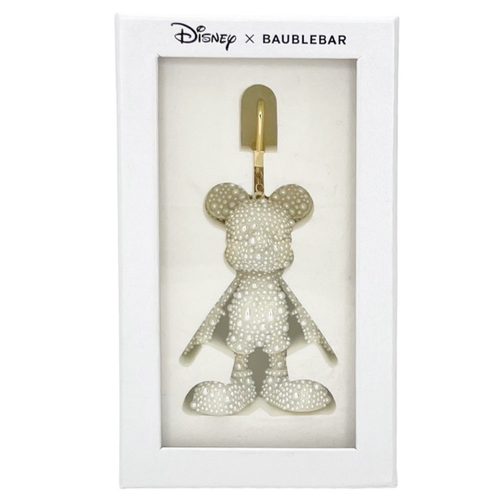 Disney X Baublebar Mickey Mouse Faux Pearl Charm